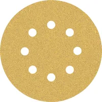 Expert C470 Schleifblatt, Ø 125mm, K60 (5 Stück, für Exzenterschleifer)