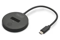 DIGITUS Dockingstation USB-C 3.2 -> NVMeM2 SATA SSD schwarz
