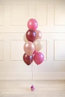 Partydeco Luftballon Set, Rosatöne,10 Stück - Packungsgrösse: 10 Stück - Grösse: 27 cm - 30 cm - Produkttyp: Luftballon - Motiv: Ohne Motiv - Detailfarbe: Hellrosa - Material: Latex