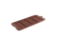 Ibili Schokoladenform 4 Stück, 18.5 x 9.5 cm - Material: Silikon - Detailfarbe: Braun - Set: Ja - Verpackungseinheit: 1 Stück - Form: Eckig