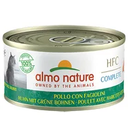 Almo Nature Nassfutter HFC Complete 70 g - Tierbedürfnis: Kein besonderes Bedürfnis - Geschmacksrichtung: Geflügel - Zertifikate: Keine Zertifizierung - Fleischsorte: Huhn - Packungsgrösse: 70 g - Futtereigenschaft: Getreidefrei