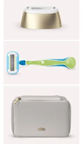Braun BR2-238427 light hair remover Intense pulsed light (IPL) Gold, White