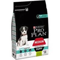 Purina Pro Plan Trockenfutter M Puppy Sensitive Digestion Lamm, 3 kg - Tierbedürfnis: Wachstum & Trächtigkeit - Verdauung - Magen & Darm - Geschmacksrichtung: Lamm - Zertifikate: Keine Zertifizierung - Fleischsorte: Lamm - Packungsgrösse: 3 kg - Futtereig