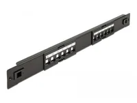 DeLOCK 19″ Keystone Patch Panel 12 Port tool free