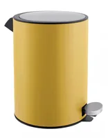 Diaqua 45198670 trash can 3 L Round Metal, Plastic Yellow