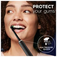 Oral-B Pro 1 Cross Action , Elektrische Zahnbürste (schwarz, mit Reiseetui)