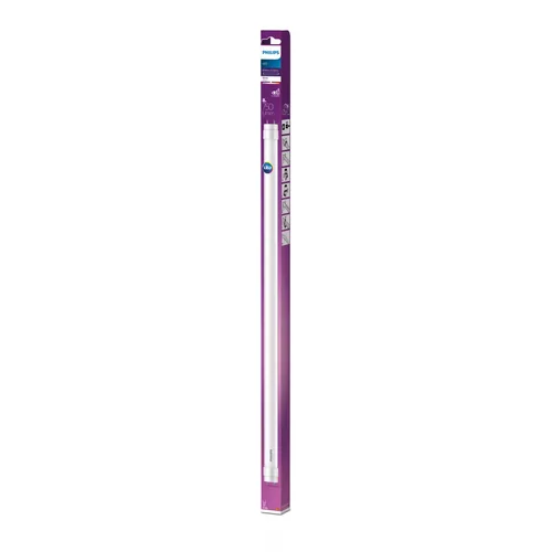 Philips LED T8 Röhre, 600 mm, G13 Sockel, 8W, 750 lm, Weiss - Energieeffizienzklasse EnEV 2020: F - Lampensockel: G13 - Farbtemperatur Kelvin: 3000 K - Gesamtleistung: 8 W - Dimmbar: nicht dimmbar - Zusätzliche Ausstattung: EyeComfort