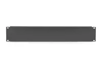 DIGITUS Abdeckplatte 2HE Blindabdeckung 483mm schwarz