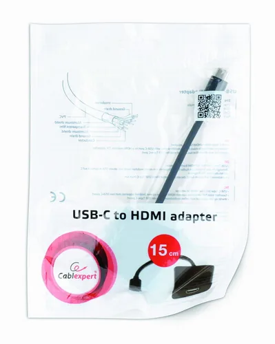 gembird Adapter USB-C -> HDMI StBu 4K 30MHz schwarz