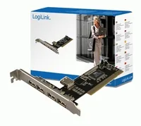 Logilink PCI Schnittstellenkarte USB 2.0 41x