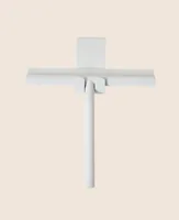 Esmée Duschabzieher Hellgrau - Wischbreite: 21 cm - Faltbar: Nein - Detailfarbe: Hellgrau - Detailmaterial: Silikon - Grundmaterial: Metall - Aufhängevorrichtung: Ja