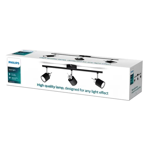 Philips Meranti Ceiling/Wall Spotlight 3x