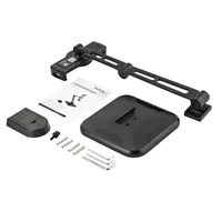 StarTech.com Tablet Halterung für 4,7 bis 12,9 Zoll Tablets - iPad Halterung - Tablet Wandmontage-Halterung - Befestigungskit (Wandplatte, Standfuß, Knopf, Basisabdeckung)