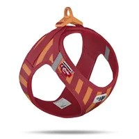 curli Geschirr Vest Air-Mesh LE26 2XS Stripes Rot - Hundegrösse: 2XS - Produkttyp: Geschirr - Tierart: Hund - Detailfarbe: Orange - Rot