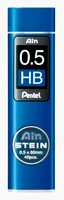 PENTEL Bleistiftmine AINSTEIN 0.5mm C275-HBO schwarz/40 Stück HB