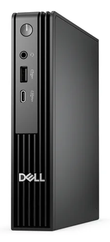 DELL Pro QCM1250 Intel® Core™ i5 i5-14500T 8 Go DDR5-SDRAM 512 Go SSD Windows 11 Pro Micro PC Mini PC Noir