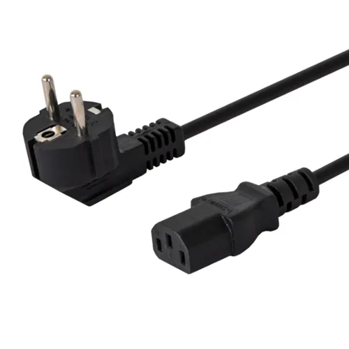 SAVIO CL-146 Power cable Schuko IEC C13, 3 m Black