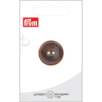 Prym Union Knopf Knöpfe Kokosnuss 23 mm, 1 Stück, Hellgrau - Detailfarbe: Hellgrau