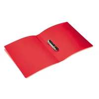HERMA Ringbuch A4 transluzent Rot 2D-Ring Mechanik - Papierformat: A4 - Anzahl Ringe: 2