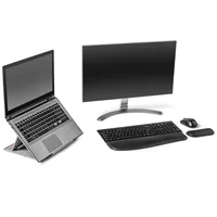 Kensington Notebook-Ständer SmartFit Easy Riser Go 17 - Detailfarbe: Silber - Bildschirmdiagonale in Zoll: 17
