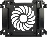 Inter-Tech Einbaurahmen 1x5,25 für 1x2,5 / 1x3,5 /12cm Lüft.
