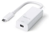 PureLink Adapter IS210 4K/60Hz USB Type-C – Mini-DisplayPort, Weiss - Kabeltyp: Adapter - Videoanschluss Seite A: USB Type-C - Videoanschluss Seite B: Mini-DisplayPort