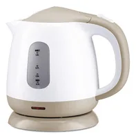 MAESTRO MR-012-BEIGE electric kettle 1 L 1100 W Beige, White
