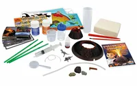 Buki Experimentierkasten Vulkane und Dinosaurier - Altersempfehlung ab: 8 Jahren - Fachbereich: Paläontologie - Sprache: Italienisch - Französisch - Holländisch - Englisch - Deutsch - Spanisch