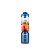 NUTRiBULLET Smoothie Maker Flex Portable NBP013VT Blau - Motorleistung: 100 W - Funktionen: Mixen - Smoothies - Tragegriff - Zerkleinern - Detailfarbe: Blau - Fassungsvermögen: 0.59 l