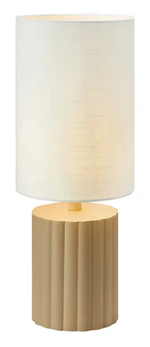 Markslöjd Tischleuchte CAN Beige 57 cm - Betriebsart: Netzbetrieb - Lampensockel: E27 - Farbtemperatur Kelvin: Keine Angabe - Zusätzliche Ausstattung: Keine - Gesamtleistung: 40 W - Dimmbar: nicht dimmbar