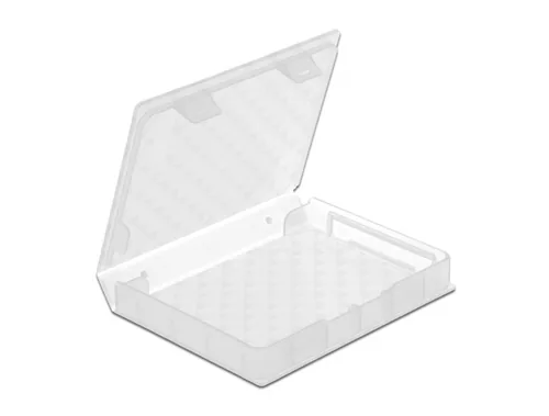 Delock Schutzgehäuse für 2.5? HDD / SSD Transparent - Zubehörtyp: Aufbewahrung