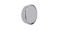Maul Haftmagnet Neodym Ø 3 cm Silber, 1 Stück - Detailfarbe: Silber - Haftkraft: Stark haftend