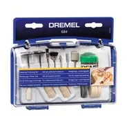Dremel Zubehörset 684 Box Reinigen und Polieren - Zubehörtyp: Mixed-Set - Set: Ja