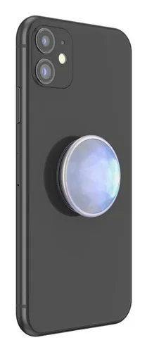 PopSockets Halterung PopGrip Frosted Iridescent - Befestigung: Kleben - Eigenschaften: Drehbar - Mobiltelefon Kompatibilität: Universal - Installationsort: Glatte Oberflächen