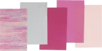 Knorr Prandell Verzierwachs 175 x 80 x 0,5 mm Rosa - Packungsgrösse: 5 Stück - Breite: 8 cm - Länge: 17.5 cm - Detailfarbe: Rosa - Produkttyp: Verzierwachs