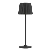 EGLO Leuchten Tischleuchte Leonero Akku H:370 LED-CCT Touch Schwarz - Betriebsart: Akkubetrieb - USB - Lampensockel: LED - Smart Home: Nicht kompatibel - Zusätzliche Ausstattung: Berührungssensor - inkl. Ladekabel - Tragbar - Variable Farbtemperatur - Anw