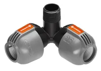 Sprinklersystem Winkelstück 2x 25mm > 3/4, Verbindung