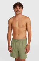 O'NEILL LOGO 16 SWIMSHORTS Gr. XS, Olivgrün - Grösse: XS - Grössensystem: EU - Detailfarbe: Olivgrün - Material: Polyester - Zielgruppe: Herren - Altersgruppe: Erwachsene
