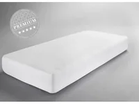 Dormisette Fixmolton Aqua Premium 90-100 x 200 cm, Weiss - Eigenschaften: Keine Eigenschaft - Zertifikate: Keine Zertifizierung - Grösse: 90-100 x 200 cm - Matratzenhöhe bis: 30 cm - Detailfarbe: Weiss - Trocknergeeignet: Nein