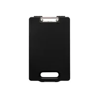 Maul Dokumentenhalter mit Aufbewahrungsfach Schwarz - Typ: Schreibplatte - Medienformat: 41 -5 x 25 -8 cm - Detailfarbe: Schwarz