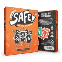 Denkriesen Kartenspiel Safe -DE- - Sprache: Deutsch - Kategorie: Kartenspiel - Altersempfehlung ab: 8 Jahren - Spieldauer: 30 min - Min. Anzahl Spieler: 3 - Max. Anzahl Spieler: 6
