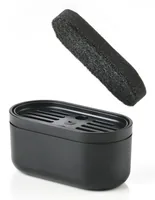 Zone Denmark Schwammhalter Singles mit Schwamm Schwarz - Aufhängevorrichtung: Nein - Detailfarbe: Black Mat - Material: Polyuretahn (PU)
