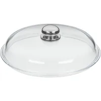 Silit Topfdeckel 28 cm - Materialtyp: Glas - Material: Glas - Edelstahl - Detailfarbe: Transparent - Durchmesser: 28 cm