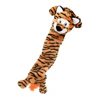 Kong Hunde-Spielzeug Stretchezz Jumbo Tiger X-L - Produkttyp: Plüsch-/Stofftier - Tierart: Hund - Detailfarbe: Orange
