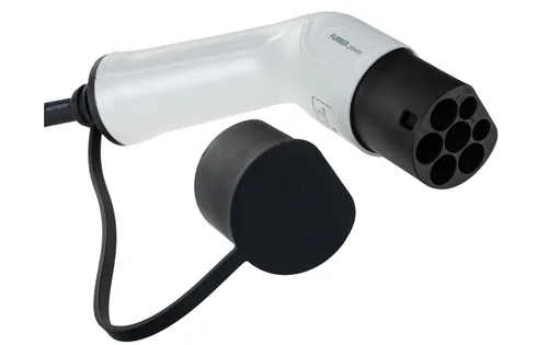 FURBER.power Ladekabel THOR Typ 2 11kW 8 m - Stromstärke: 16 A - Anschluss Seite B: Typ 2 - Anschluss Seite A: Typ 2 - Kabellänge: 8 m - Ladeleistung: 11 kW