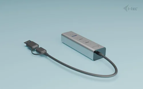 I-TEC Universal Charging Metal HUB 2x USB-C 3.2 Gen.1 + 2x USB-A 3.2 Gen.1 1x USB-C PD 85W