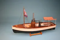 Billing Boats Bausatz Dampfschiff African Queen, 740 mm 1:12 - Level: 4 - Ausführung: Zivil - Set: Nein - Massstab: 1:12 - Tiefe: 740 mm - Altersempfehlung ab: 14 Jahren