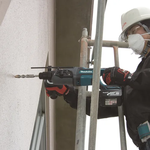 MAKITA ROTARY HAMMER DRILL WITH FORGING OPTION 18V 2J WITHOUT BATTERIES AND CHARGER DHR241Z