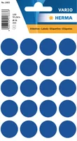 Herma Stickers Klebepunkte Vario Ø 19 mm, Dunkelblau - Detailfarbe: Dunkelblau - Set: Ja - Selbstklebend: Ja - Moderationstyp: Klebepunkte