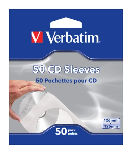 CDDVD-Hüllen Papier 50er Pack Verbatim